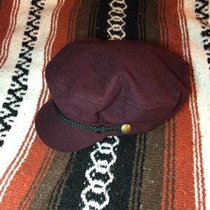 F21 Size S/M * burgundy cabby hat 🧢